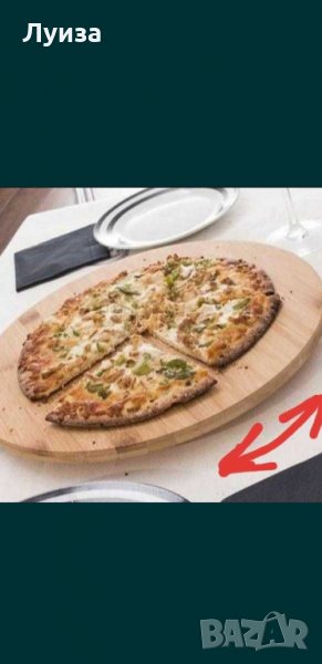 Въртящо се дървено плато за ордьоври, снимка 1