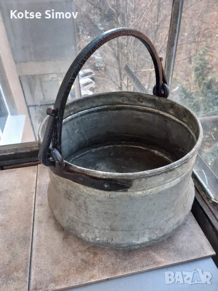 Стар меден котел 10литра, снимка 1