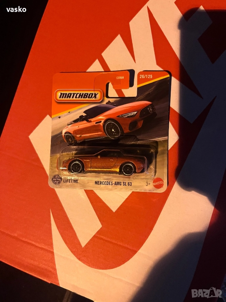 Мачбокс Мерцедес AMG SL63, снимка 1