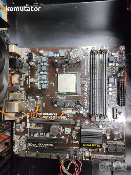 дънна платка FM2+ с процесор,компютърни части, снимка 1