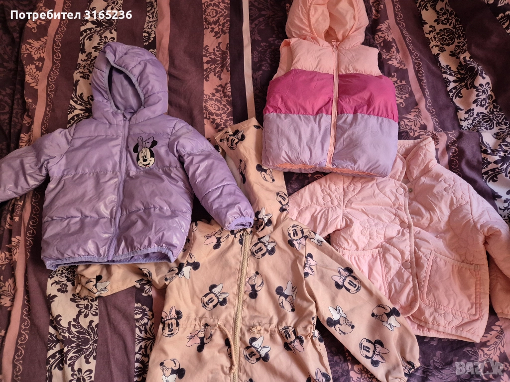 Четири якета и грейка за момиче, снимка 1