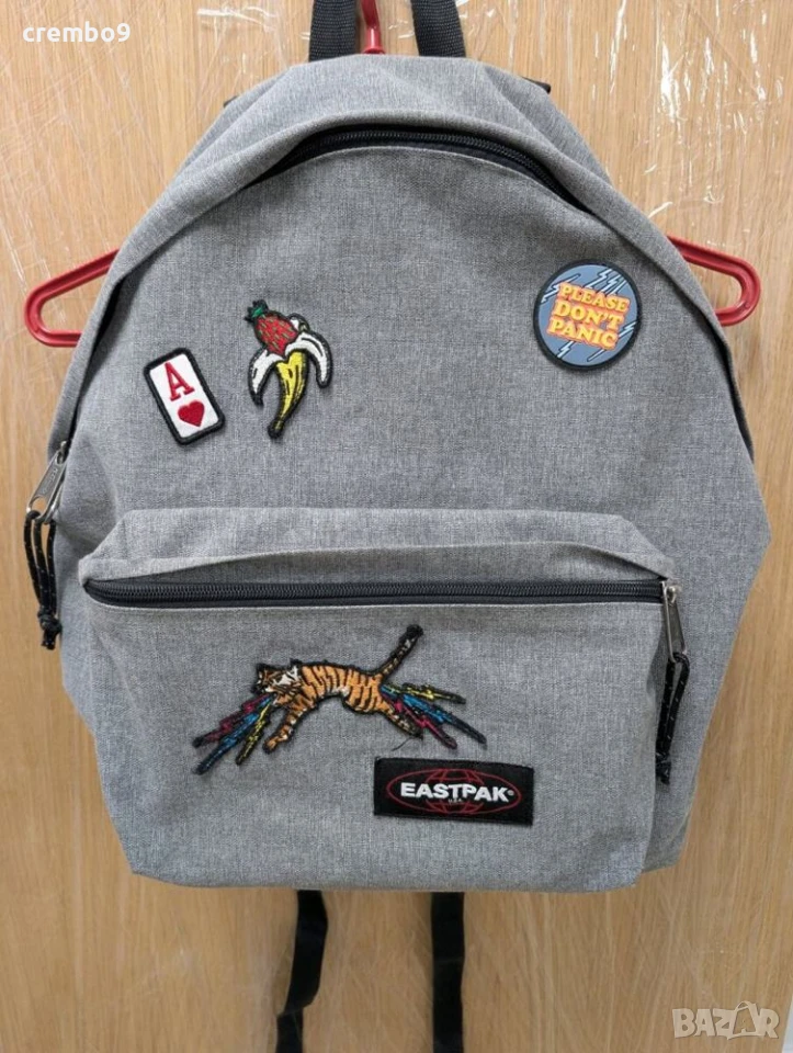 Eastpak сива ретро раница, снимка 1