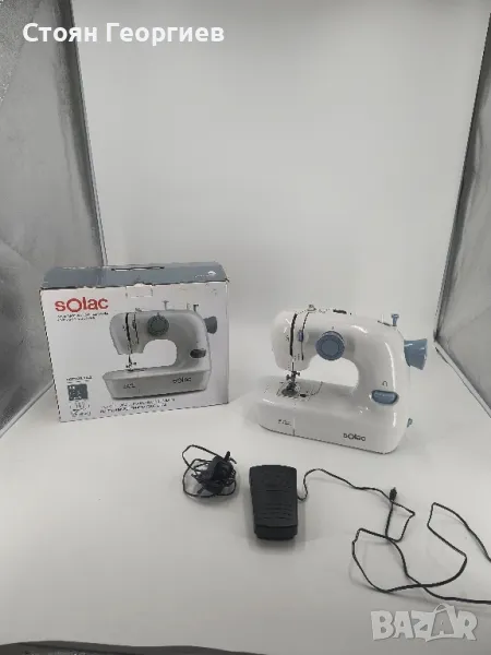 Чисто нова шевна машина SOLAC с проблем работи не шие, снимка 1