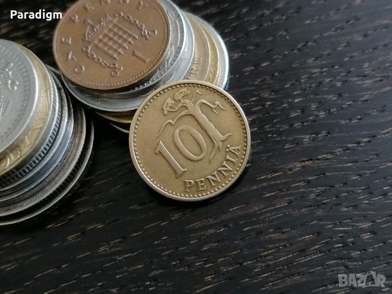 Монета - Финландия - 10 пения | 1963г., снимка 1