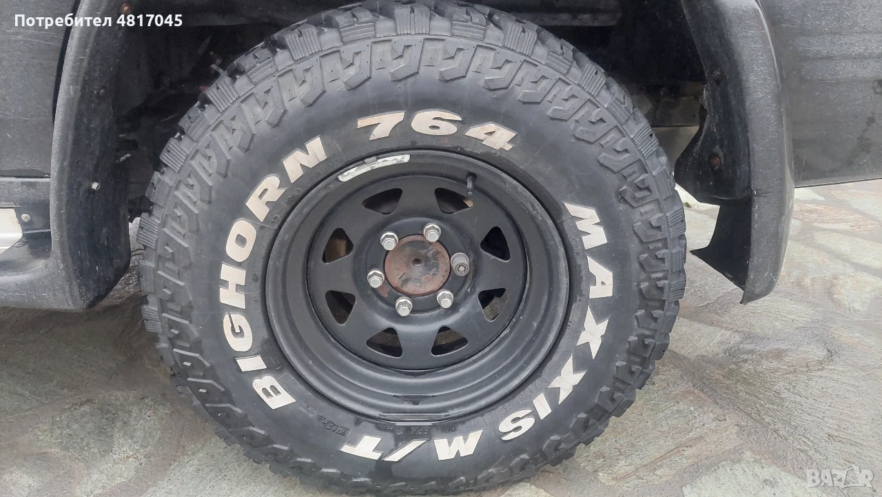 гуми maxxis bighorn 265/75/16, снимка 1
