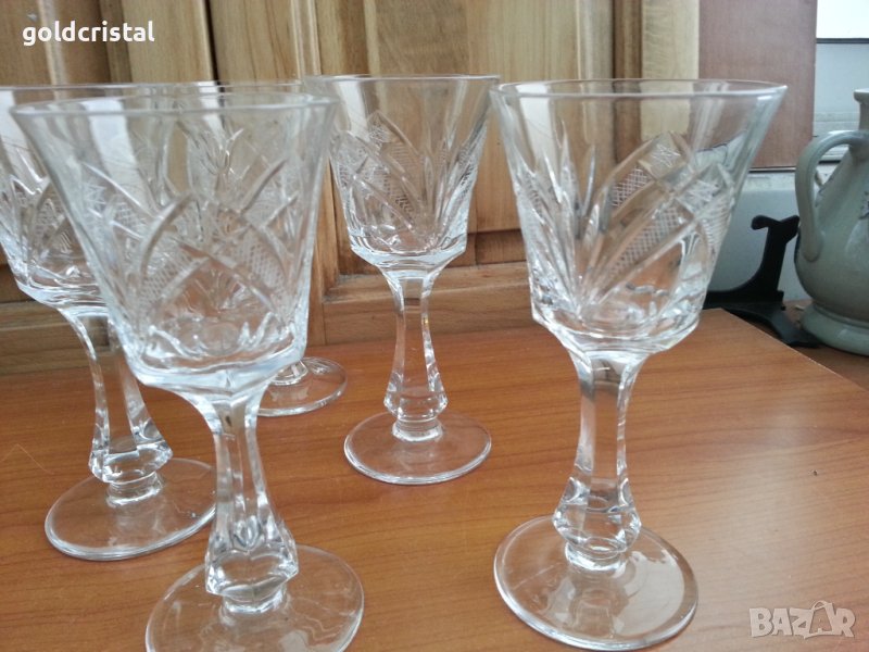 Кристални чаши Зорница , снимка 1