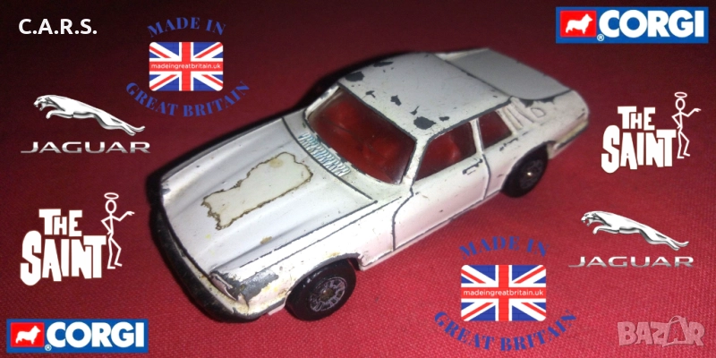 CORGI Juniors 32 THE SAINT Jaguar XJ-S Made in Gt Britain , снимка 1