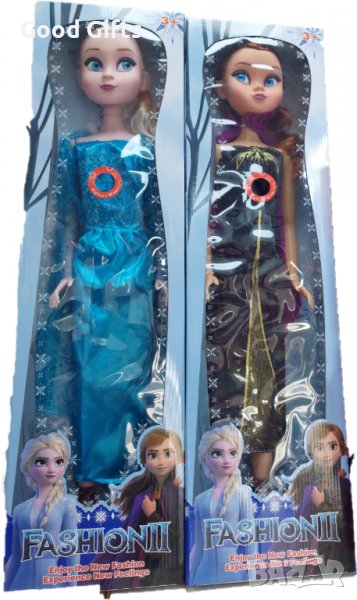 Голяма Кукла Елза и Кукла Анна , Височина 80см, снимка 1