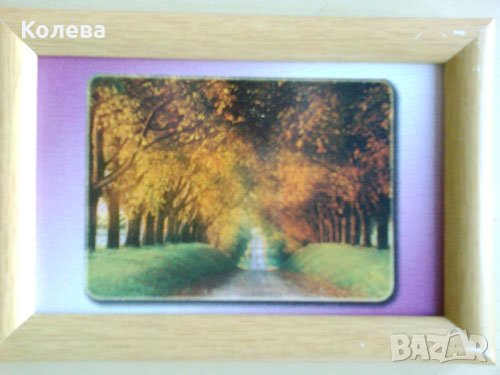 Алея. Картина с рамка, снимка 1