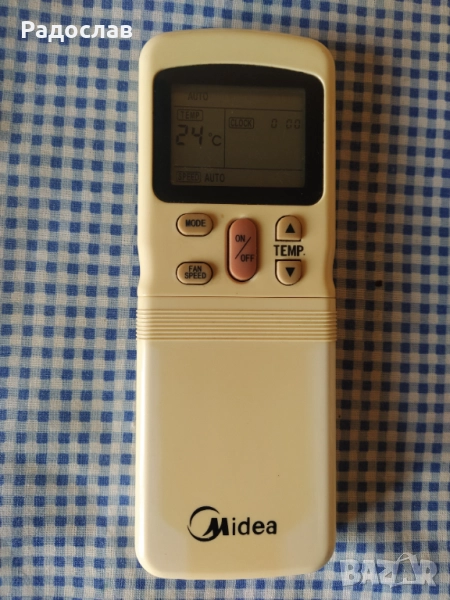 оригинално дистанционно за климатик MIDEA, снимка 1