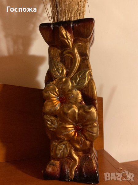 Златиста ваза, снимка 1