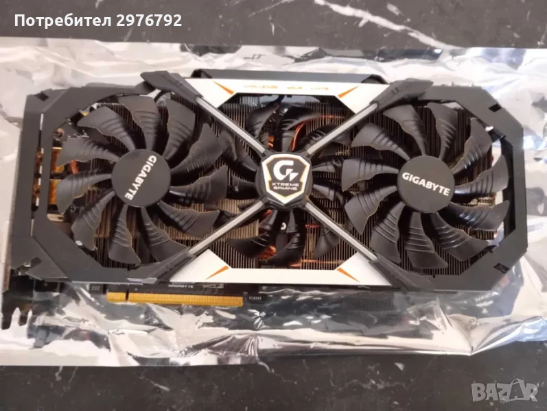 Gigabyte GTX 1080 Xtreme Gaming 8GB, снимка 1