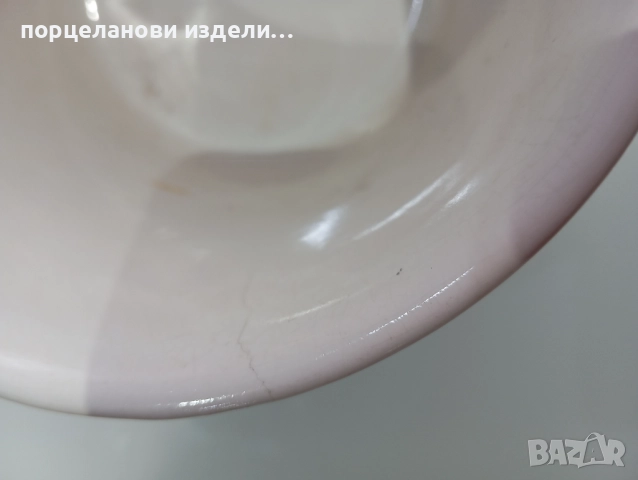 Порцеланова стара кашпа маркирана , снимка 5 - Декорация за дома - 52690478