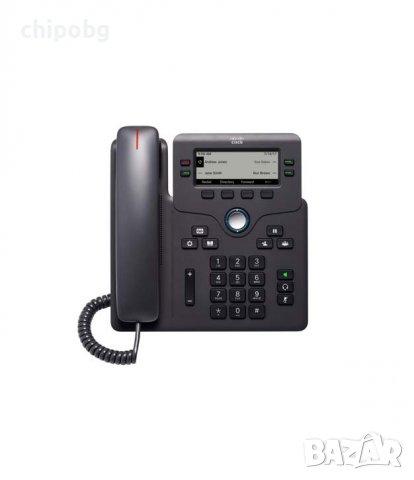 IP телефон, Cisco 6841 Phone for MPP, NB Handset, CE Power Adapter, снимка 2 - Стационарни телефони и факсове - 38524493
