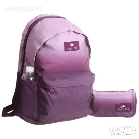 Раница ученическа Glossy Bird с размери 44х29х16 см. , снимка 3 - Раници - 42070791