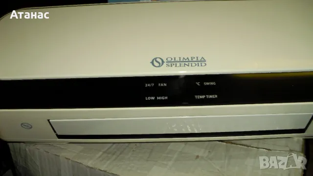   Вентилаторна печка OLIMPIA  за стена/ баня / 2000 W, LED Дисплей, Дистанционно, снимка 6 - Отоплителни печки - 47505299