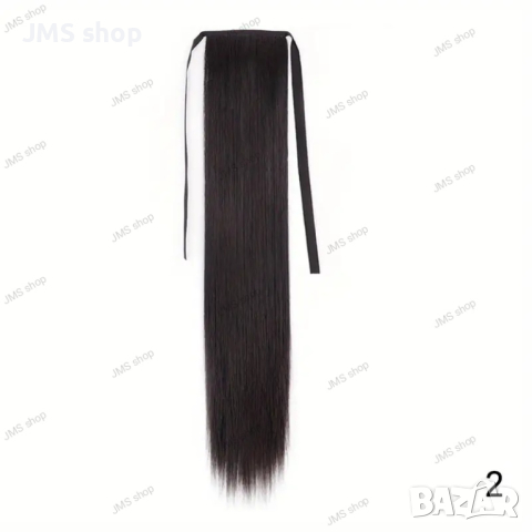 Естествено изглеждаща синтетична коса за жени и момичета, 6цвята, снимка 10 - Аксесоари за коса - 43591862