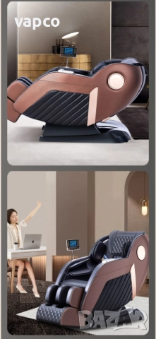 SL Track  Смарт масажен стол с R17, снимка 16 - Дивани и мека мебел - 51559729