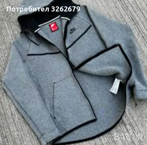 Nike tech fleece 100% оригинално размер М, снимка 1 - Спортни дрехи, екипи - 48364416