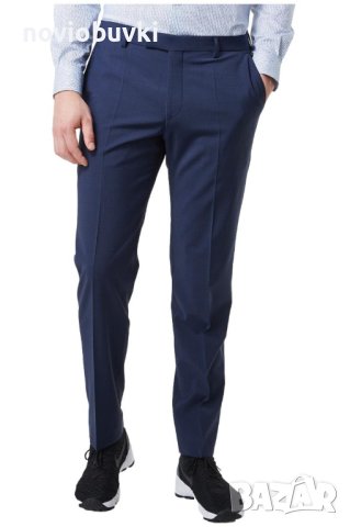 ✅НОВИ Мъжки официални панталони Pierre Cardin, Черен, L, снимка 1 - Панталони - 42077882