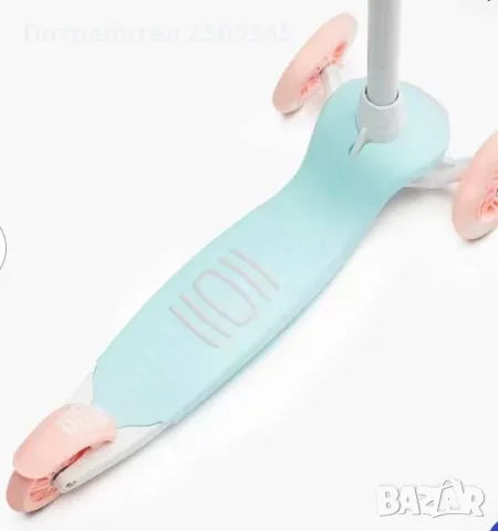 Детска светеща тротинетка до 50 кг, снимка 5 - Велосипеди - 49776429