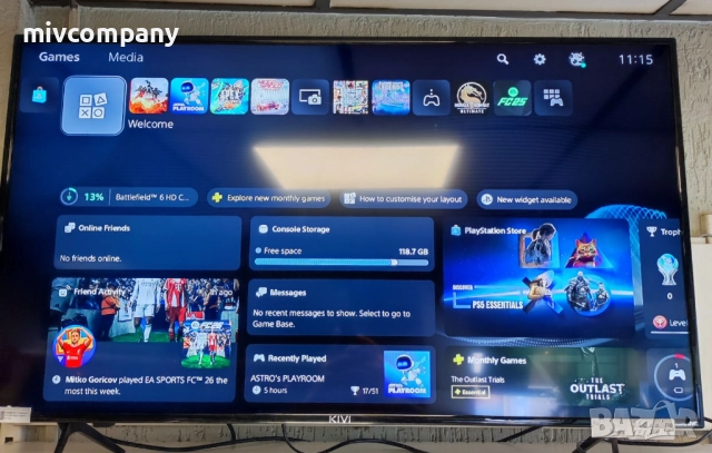 Sony Playstation 5 Digital+ 1 джойстик+8 игри, снимка 8 - PlayStation конзоли - 52885804