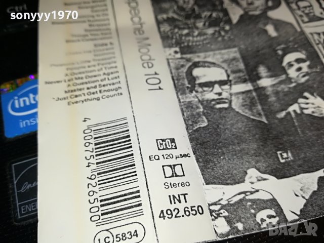 DEPECHE MODE 101 КАСЕТА 2608222009, снимка 13 - Аудио касети - 37812265