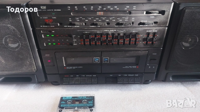 ICE SRR-2479 Stereo Radio Double Cassette Recorder , снимка 7 - Радиокасетофони, транзистори - 54286343