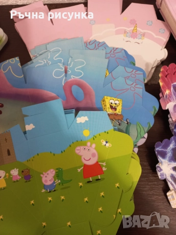 Парче за хартиена торта на всякакви детски теми,цена за парче 0.70ст, снимка 8 - Други - 42312817