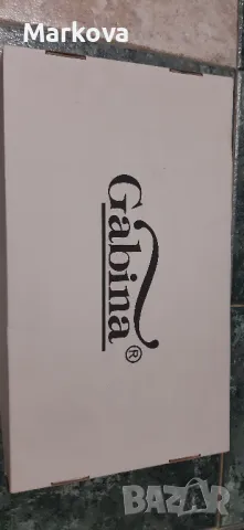 Дамски черни боти Gabina, снимка 6 - Дамски боти - 48130436