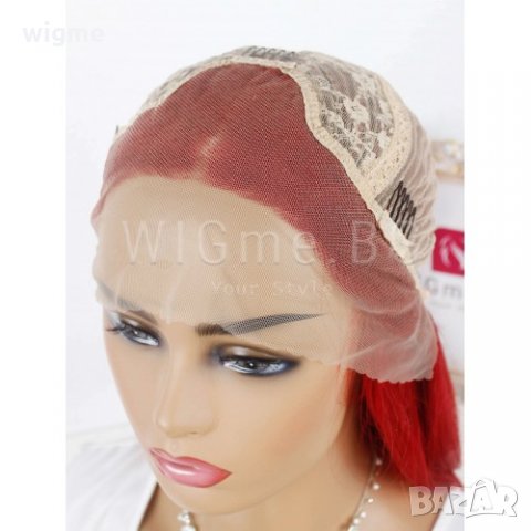 НОВА дълга права лейс фронт перука- Йоланда, снимка 5 - Аксесоари за коса - 26129142