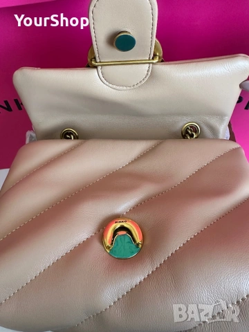 PINKO Love Mini Puff – оригинална чанта НОВА, снимка 8 - Чанти - 54048517