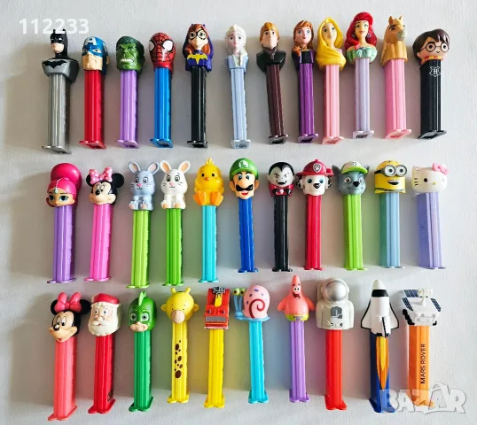 PEZ диспенсъри ПЕЗ колекция