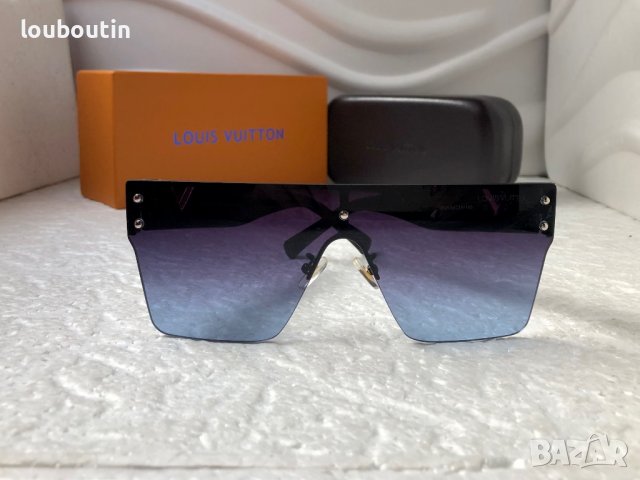-25 % разпродажба  Louis Vuitton 2023 висок клас мъжки слънчеви очила маска, снимка 3 - Слънчеви и диоптрични очила - 38999948