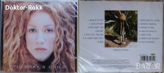Anastacia +  Amanda Marshall – CD - оригинални дискове, снимка 2 - CD дискове - 52945485