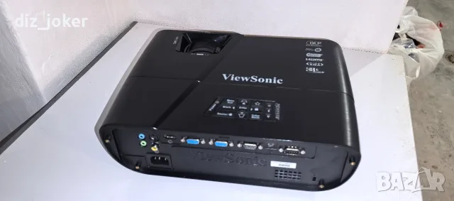 Viewsonic pjd5555 проектор, снимка 4 - Плейъри, домашно кино, прожектори - 56125410