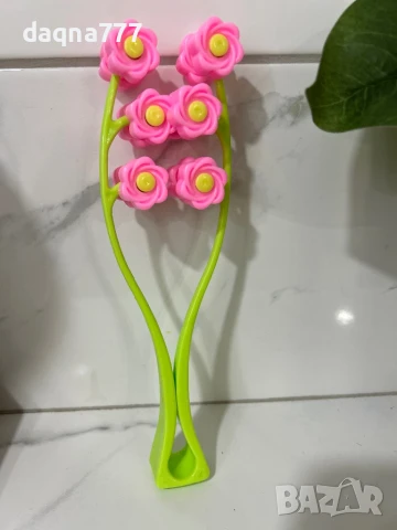 Лицев масажор, Масажор за лице, Масажен валяк тип цвете за V-образно лице, стягане и укрепване, снимка 8 - Масажори - 50704827