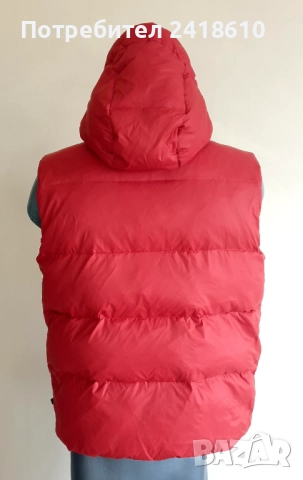 Replay Milano Hooded Down Vest Mens Size S / M ОРИГИНАЛ Мъжки Пухен Елек!, снимка 9 - Якета - 52775766