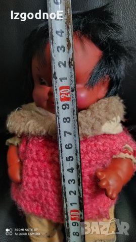 Regal оригинална кукла от 50те 60те год. Ескимос , снимка 4 - Кукли - 37812973