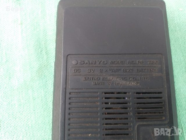 SANYO RP 1350  1970г, снимка 6 - Радиокасетофони, транзистори - 31535574
