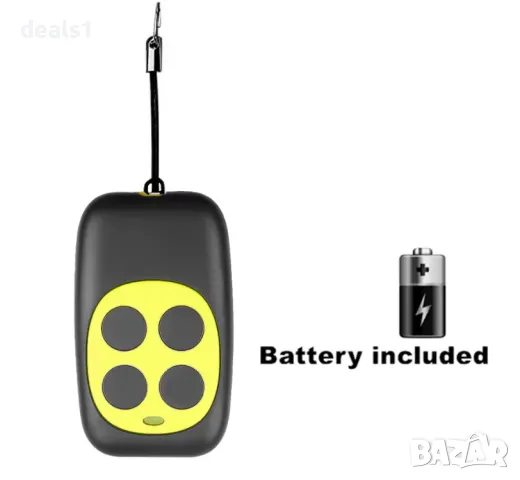 Универсално дистанционно за копиране и клониране на гаражни врати RF предавател 433MHz 4 бутона, снимка 10 - Друга електроника - 50190819