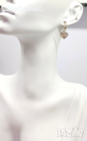 Продавам сребърни обеци проба 925, снимка 2 - Обеци - 53901570