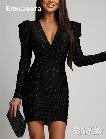 Дамска модерна рокля Хл , снимка 2 - Рокли - 52561780