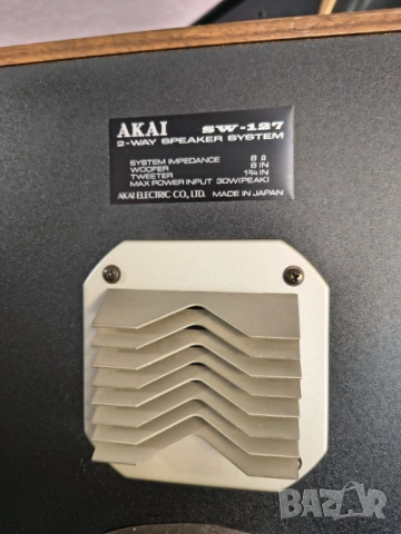 Akai SW-127, снимка 2 - Тонколони - 54331042