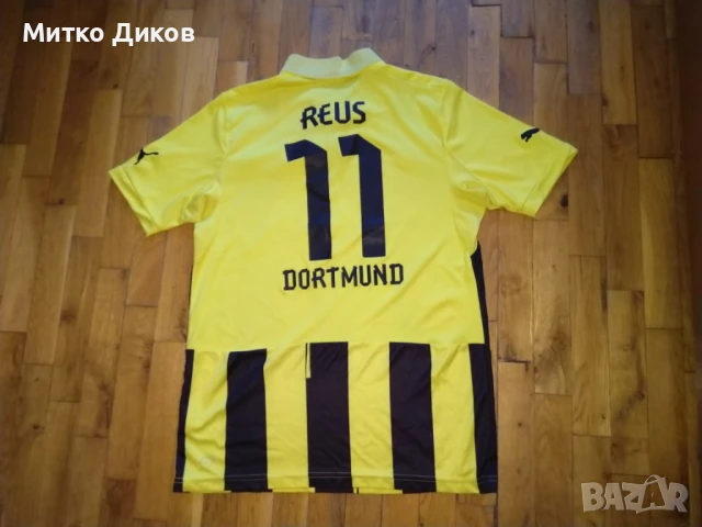 Борусия Дортмунд футболна тениска Пума №11 Марко Ройс размер ХЛ юноши 164 см, снимка 7 - Футбол - 50551528