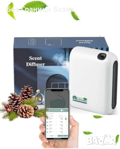 Нов Арома дифузер небулизатор 200ml APP таймер стенен монтаж небулизатор без вода ароматизатор