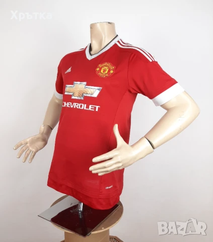 Adidas Manchester United - Оригинална мъжка футболна тениска размер M, снимка 4 - Тениски - 51070333