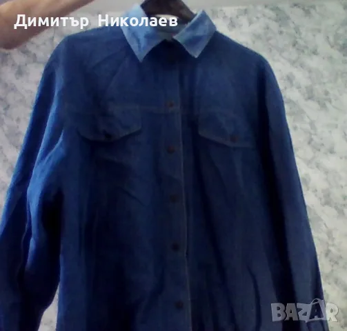 Дамска дънкова риза ,Нова 