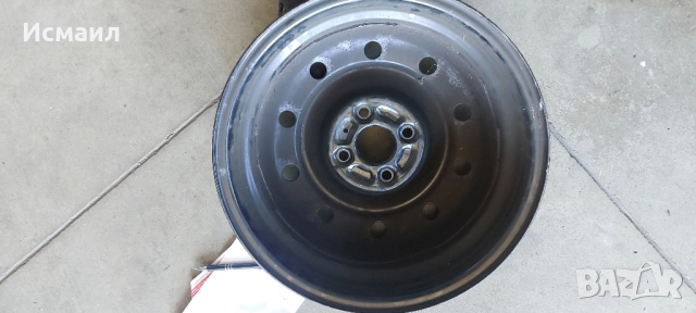 Железни джанти за Тойота Ярис 15ц, снимка 5 - Гуми и джанти - 48085074