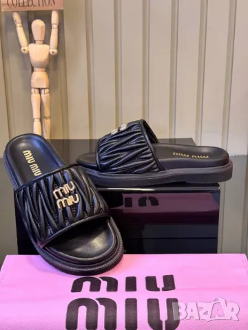 Чехли miu miu, снимка 3 - Чехли - 50407004